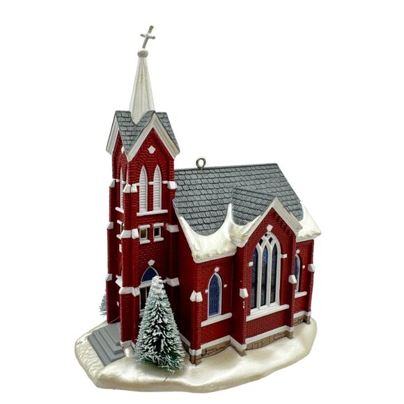 Hallmark Keepsake Central Tower Church Magic Collectors Series 2005 MISSING CORD - Picture 7 of 13